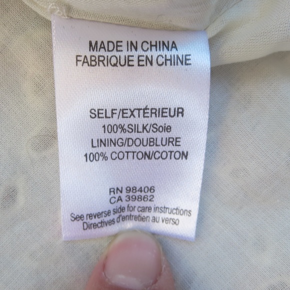 Theory Luvetta Rainbow size 2 Silk eyelet Skirt - Picture 4 of 7